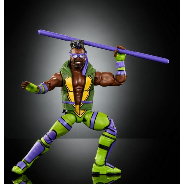 WWE X Teenage Mutant Ninja Turtles Xavier Woods Elite Action