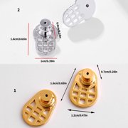 Sophisticated Earring Support Backs Sturdy Lifters Sturdy Earring Supports For Large Earrings Secure Mesh Design