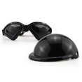 thumbnail image 1 of Conjunto de gafas para casco de perro, casco para mascotas, gafas de sol, sombrero de seguridad ajustable para motocicleta y perro JM, 1 of 5