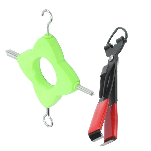 Sonew Carping Fishing Jig Hook 4 In 1 Multi Fishing Knot Puller Tool Bait  Carp Fishing Line Knotting Knotless Knot Tool Barbed 