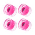thumbnail image 4 of Roue de Planche à Roulettes, Roues de Longboard 60mm Apparence Exquise Matériau PU pour Longboard Planche à Roulettes Noir, Rouge, Bleu Ciel, Saphir, Vert, Violet, Rose, Rose Rouge, Blanc, Jaune, 4 of 7
