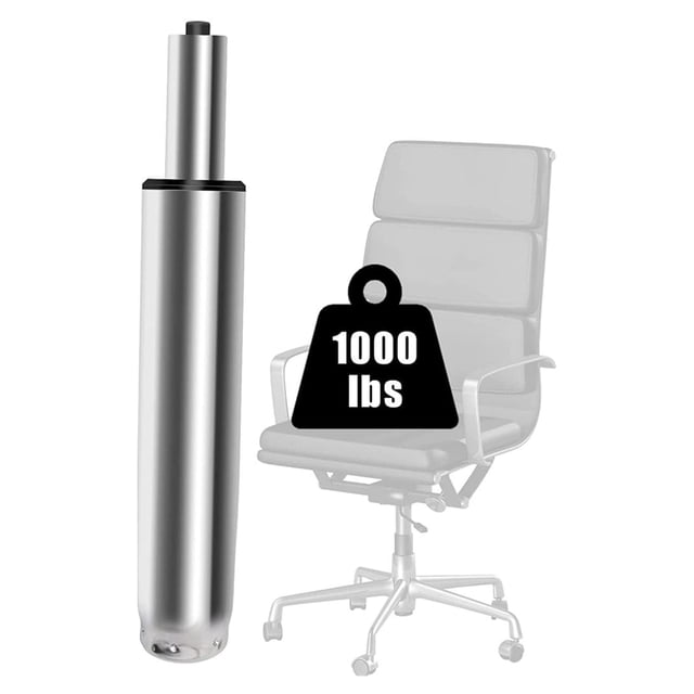 Silla de oficina con cilindro elevador de gas Omyoffice, 14 cm, ajustable