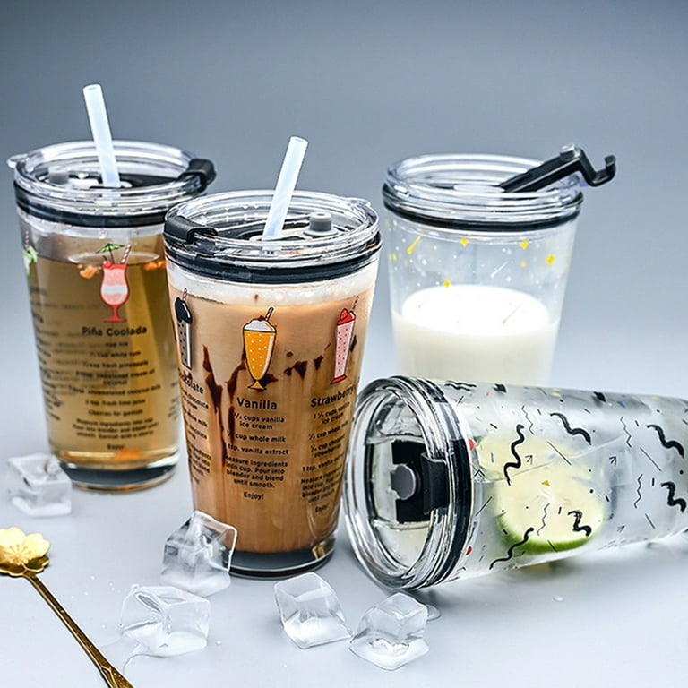 Graffiti Beer Can Glass | Boho Graffiti Coffee Glass | 20 oz, Size: One Size