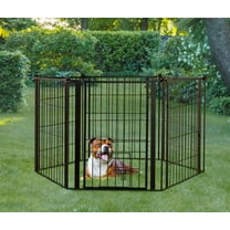 Carlson Pet Products Weatherproof Outdoor Super Pet Gate Black 28" x 144"