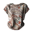 thumbnail image 2 of ZJXFGS Short Sleeve Sweaters Sweaters for Women Knit Pullover Tops Women Womens Short Sleeve Sweaters Gray S, 2 of 5