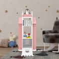 thumbnail image 3 of Rotating Children's Bookshelf, Castle-Shaped, 360 Rotating, 10-Shelf Bookcase, Corner Book Storage Organizer for CDs ,Movies,Books, 3 of 22