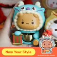 thumbnail image 1 of Figuras de acción de Kawaii Panda Bubu y Yier, juguetes con timbre de dopamina del año del dragón, modelo de timbre con atracción magnética, regalo para niñas, 1 of 5