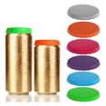 thumbnail image 1 of Batería de Cocina 4 piezas pueden sellar la tapa de silicona reutilizable tapa superior portátil para la oficina (color de la mezcla) Wdftyju Libre de BPA, 1 of 3