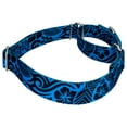 thumbnail image 4 of Country Brook Petz® Blue Polynesian Martingale Dog Collar and Leash, Medium, 4 of 7