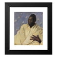 thumbnail image 2 of Hanns Sprung 20x22 Black Modern Framed Museum Art Print Titled - Africans with a White Robe (1912), 2 of 5