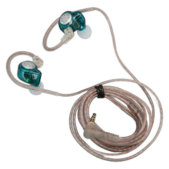 EDX Pro in Ear Headphones, IEM Earphones with 1DD, Wired Gaming Earbuds, with New 10mm Dynamic Driver and Detachable 2 Pin 0.75mm Cable