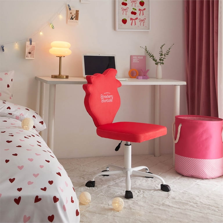 Strawberry Shortcake , Kids Figural Desk Chair, Red - Walmart.com