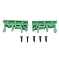 thumbnail image 3 of Octpeak Circuit Board Mounting Clip,Circuit Board Mounting Bracket,2 Sets C45 DIN Rail Circuit Board Mounting Bracket Insulated For PCB Electronic Switching Devices, 3 of 8