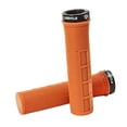 thumbnail image 3 of LOVIVER 2 Pieces Bike Handlebar Grips Bike Handle Grips for Sports Road Bikes Riding Orange, 3 of 8