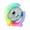Blue, variant on PEONAVET 9.8 In Portable Desk Fan, Mini USB Cooling Fan with Colorful Lights, USB-Powered Desktop Fan for Home Office Bedroom Dorm Indoor Outdoor Summer Gift Clerance Under $1