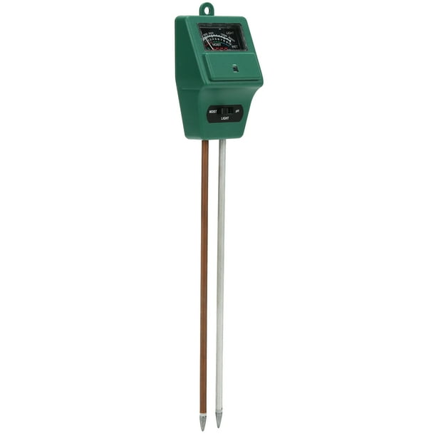 Medidor de humedad del suelo por inducción física Medidor de pH del suelo Probador de acidez del suelo para pruebas de plantas