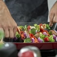 thumbnail image 5 of Staub Cast Iron 12-inch Square Grill Pan - Cherry, 5 of 7