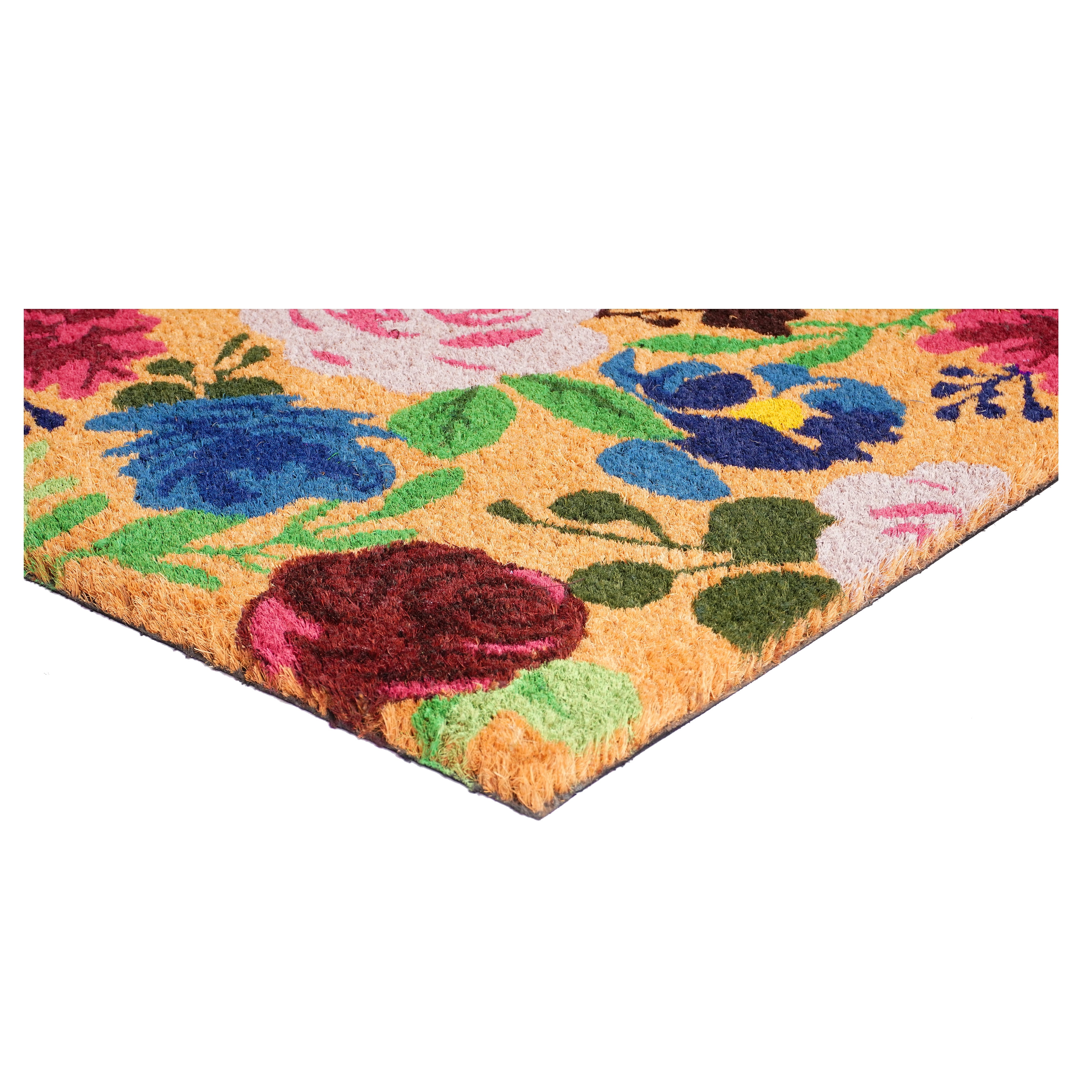 Calloway Mills 107342436  Boho Flowers Indoor/Outdoor Doormat 24" x 36"