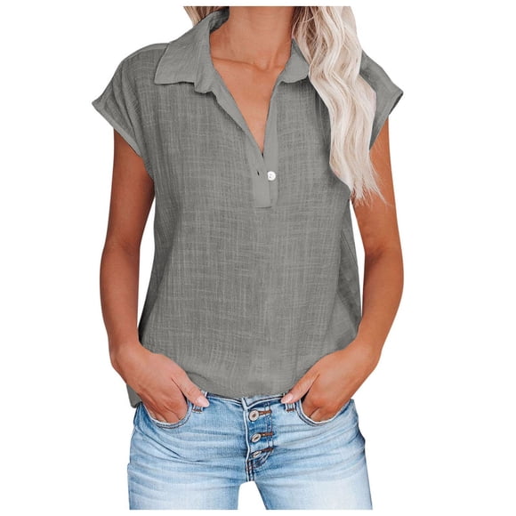 Hiiyo Polo Léger à Manches Courtes pour Femmes, T-Shirt Décontracté Respirant (S-TTG)