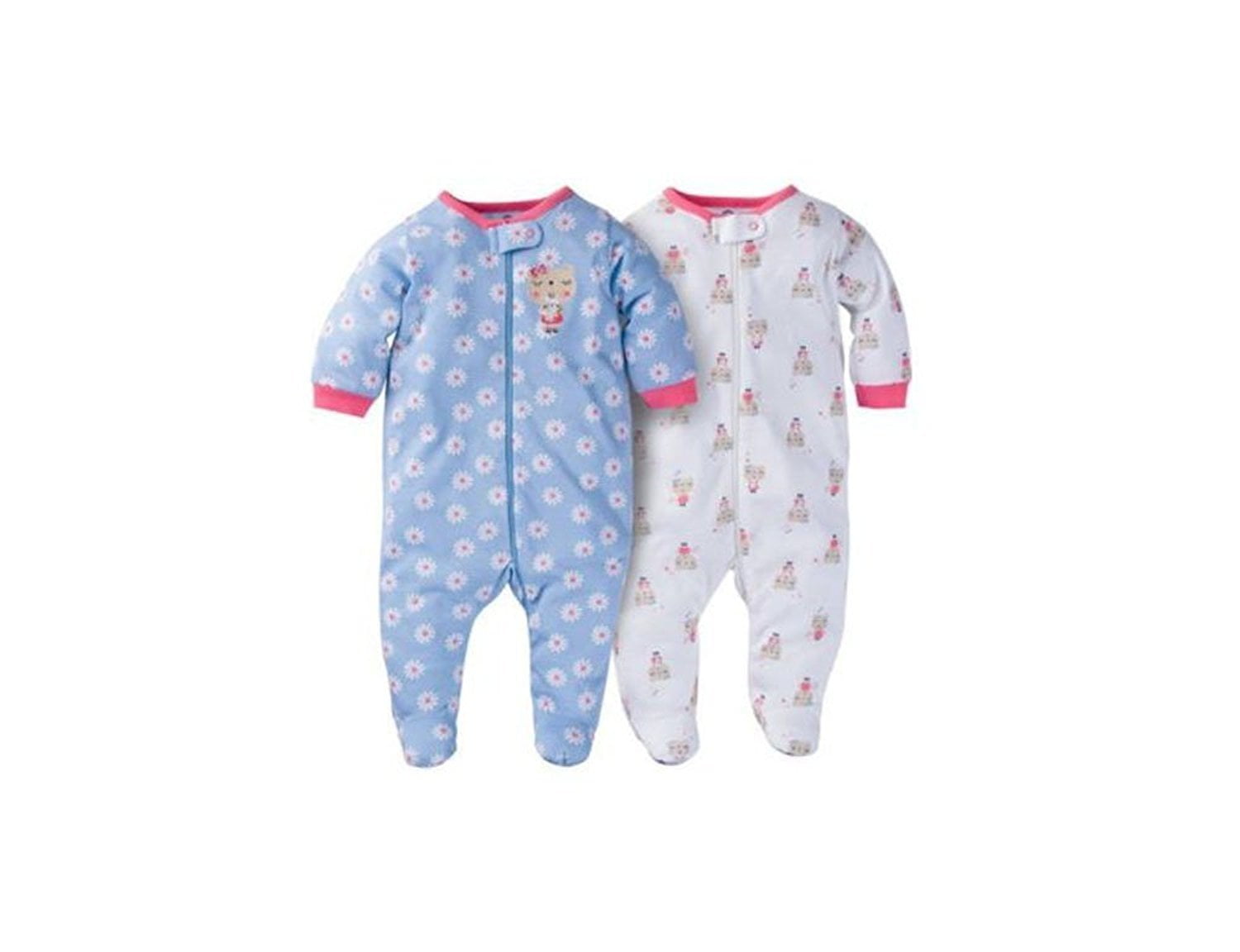 Essentials Baby and Toddler Zip-Front Footed Sleeper B/éb/é gar/çon