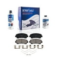 thumbnail image 6 of Detroit Axle - Brake Kit for Nissan Maxima Drilled & Slotted Disc Brakes Rotors Replacement 2009 2010 2011 2012 2013 2014 2016 2017 2018 2019 Ceramic Brake Pads Front and Rear Replacement, 6 of 6