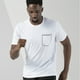 thumbnail image 5 of Camiseta deportiva informal holgada grande para hombre con bolsillo sin costuras de seda de hielo de verano elástica 2 uds, 5 of 7