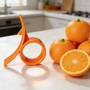 1 Pc Orange Peeler Tools Citrus Peel Cutter Ring Orange Peeler Plastic Orange Peeler Thick Orange/Pomegranate Peeling Tool Peeling Helper