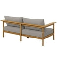 thumbnail image 6 of Lounge Sofa, Natural Brown, Teak Wood, Outdoor Patio Balcony Cafe Bistro Garden Hospitality Restaurant, Modern Contemporary, HB37398, 6 of 10