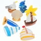 thumbnail image 4 of KAKOWELY 8 piezas de adornos de estilo mediterráneo, adorno náutico decorativo, accesorio de micropaisaje, 4 of 5