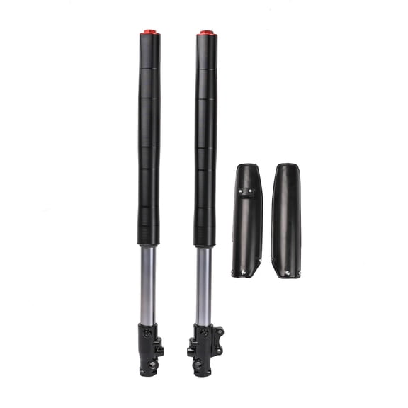 27.6" 700mm 45/48mm Complete Front Forks Shock Suspension Black Forks for 70cc 90cc 110cc 125c 140cc 150cc 160cc 200cc Trail Pit Dirt Bike Apollo Taotao SSR Coolster