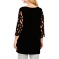 thumbnail image 3 of SpringTTC Women's Plus Size Printed Tops Racerback Casual Loose Fit Blouse, 3 of 4