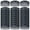 Black-30 Pack, variant on 30 Pieces Clear White French Twist Water Wave Plastic Hair Side Combs Slides with 11 Teeth Wedding Brides Veil Combs Hair Accessories for Women Girls