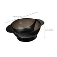 thumbnail image 2 of STOBOK 2Set Hairdressing Bowls with Color Mixing Stirrer Black Reusable for Salon Use, 2 of 8