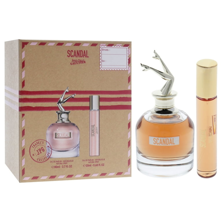 Jean Paul Gaultier Scandal , 2 Pc Gift Set 2.7oz EDP Spray, 0.68oz