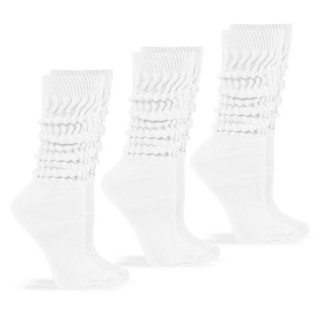 

Jefferies Womens Socks Slouch Cotton Knit Socks 3 Pairs