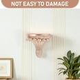 thumbnail image 3 of OUNONA Estante De Pared Dorado De Resina Con Estilo Europeo Para Espacios Interiores Y Exteriores, 3 of 7