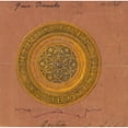 thumbnail image 2 of George Edmund Street 15x15 Gold Ornate Wood Frame and Double Matted Museum Art Print Titled - Designs Executed for Jones and Willis, Metal and Wood-Workers and Church Furniture Manufacturers, 2 of 4