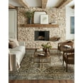thumbnail image 1 of Loloi Magnolia Home by Joanna Gaines x Banks BAN-05 Collection Machine Washable Spice/Blue 2'-6" x 7'-6" Runner Rug, 1 of 8