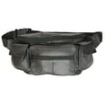 thumbnail image 6 of Genuine Lambskin Leather Pouch Jumbo Size Fanny Bag by Marshal Wallet, 6 of 7