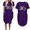 Purple, variant on Dresses for Women 2023 Plus Size Summer Casual Midi Dresses For Women 2023 Women'S Summer Fashion Flag Print Casual Short Sleeve With Pocket Round Neck Loose Dress