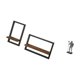 thumbnail image 5 of Estantes de pared para almacenamiento,Estantes flotantes de madera Estantes de pared de madera,Figura de escritorio,Estatua de caballero,artesanía, 5 of 8