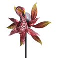 thumbnail image 6 of Solar Wind Spinner Outdoor Metal Kinetic Wind Spinners with LED Lighting Glass Ball Flamingo Wind Spinner with Stake Decorative Windmill for Yard Lawn Garden Patio Decor, 6 of 6