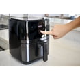 thumbnail image 6 of Culinary Chef 5.8-Quart Electric Air Fryer, Adjustable Temperature, Touch Panel Control, One-Touch Cook Functions, and 360° Rapid Cooking, 1350 Watt Power, 6 of 11