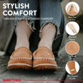 thumbnail image 3 of Zapatillas Minnetonka Tempe Mocasín para mujer, color canela, talla 5, 3 of 8