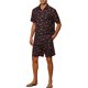 thumbnail image 4 of Conjunto de Camisas Impresas INSPIRE CHIC de Verano para Hombre, de Manga Corta, Estilo Hawaiano, Color Negro, 4 of 4