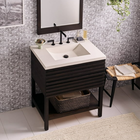 Native Trails Vnm30 Winemaker 30" Single Free Standing Vanity Cabinet Only - Wood