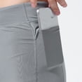 thumbnail image 7 of Men's Athletic Compression Shorts with Side Phone Pockets, 5" Inseam Quick Dry 4-Way Stretch Performance Workout Running Short Pants, 7 of 7