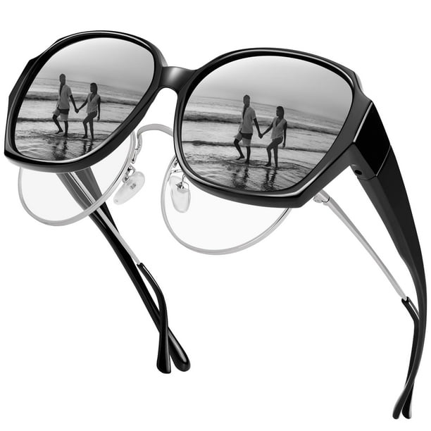 Gafas de sol polarizadas URUMQI para usar sobre lentes para mujer