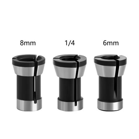 

6/ 6.35/ 8mm Shank Router Bit Extension Collet Chuck Rod Trim Molding Machine