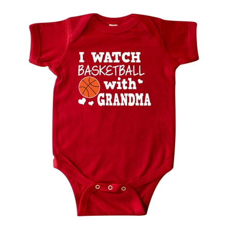 

Inktastic I Watch Basketball with Grandma Gift Baby Boy Bodysuit